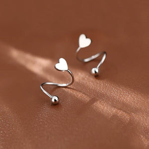 Spiral Stud Earrings