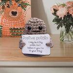 Funny Gift Knitted Positive Potato