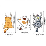 Cute Cat Cartoon Decal Car Stickers