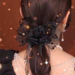 Tassel Bow Hair Clip