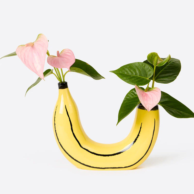 Peeled Banana Vase