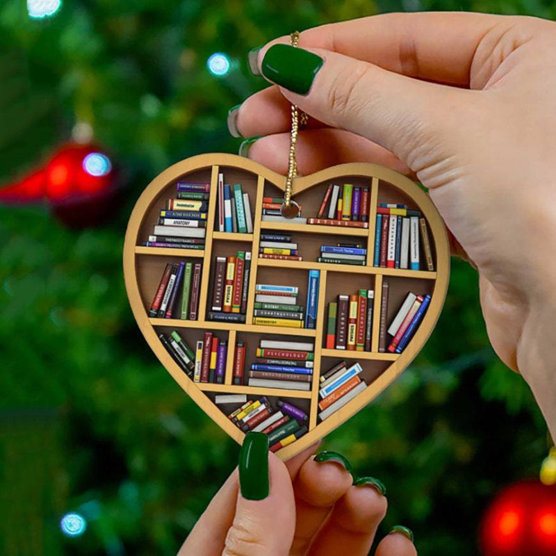 Cute Heart-shaped Bookshelf Decoration🎁Christmas Gift🎁