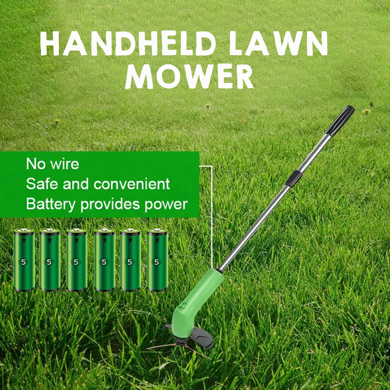 Portable Handheld Mini Lawn Mower