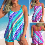 Split Large Size Swimsuit