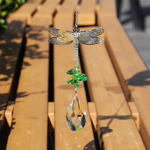 Crystal Dragonfly Suncatcher