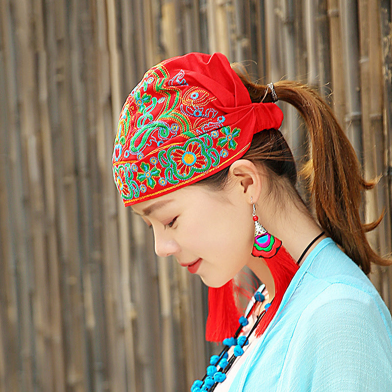 Ethnic Embroidered Turban