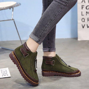 Women Fashion Winter Warm  Ankle Boots