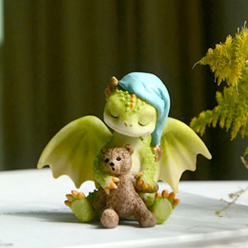 Mini Cute Dragon Statue Decoration