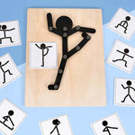 Sporty Wooden Man For Kids