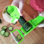 🌽🥦🍅 2 in 1 Vegetable Cutter with Peeler