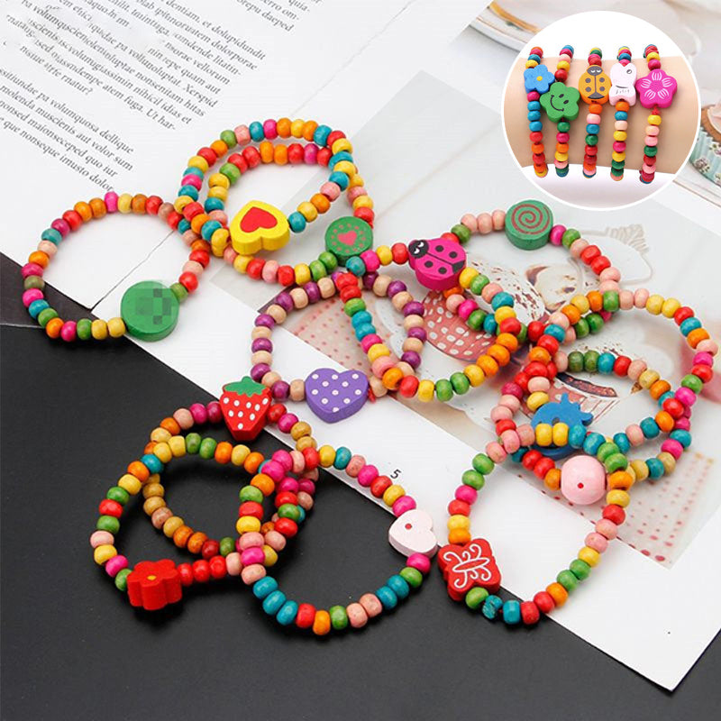 Colourful Wooden Bracelets