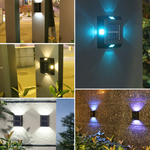 Outdoor Solar Wall Mount Path Lamp