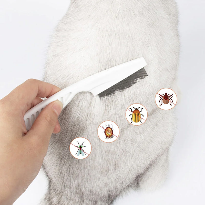 😸🐶Multifunctional Pet Hair Comb Flea and Tear Stain Removal