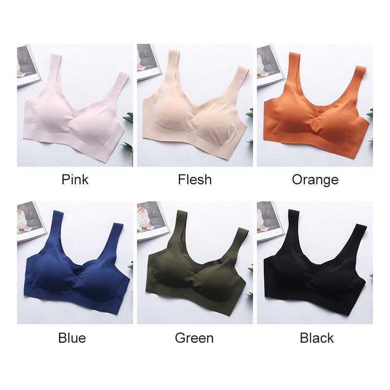 Women Seamless Wireless Unpadded Comfort Bra