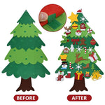 NEW DIY Felt Christmas Tree, A Great Gift For Kids