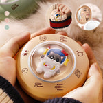 Cartoon Cute Pet Heating Makeup Mirror