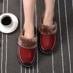 The Indoor Thick-Soled Warm Home Lovers Shoes Slippers