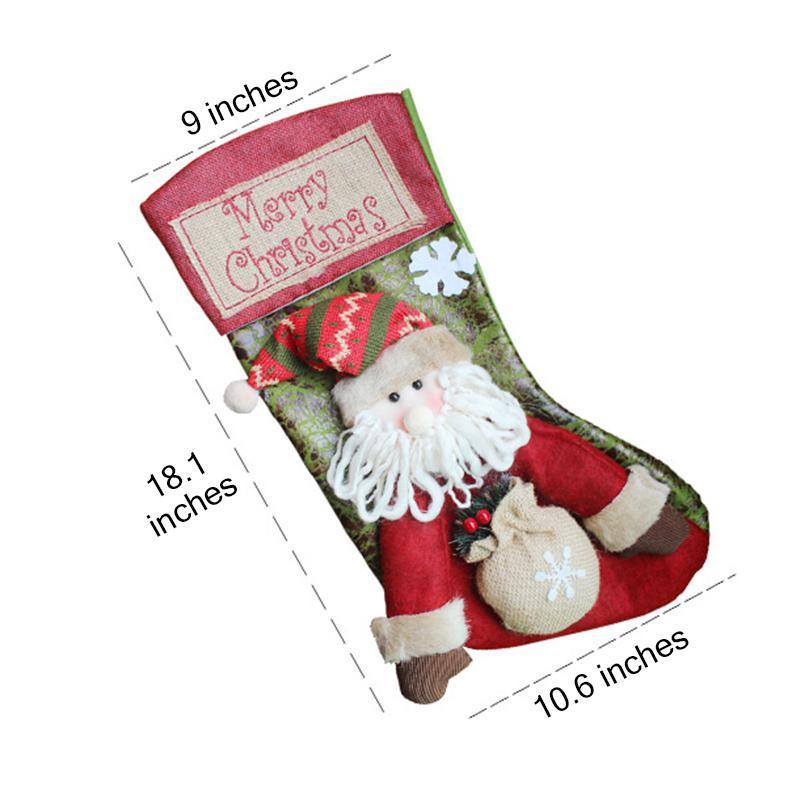 Christmas Socks Gift Bag