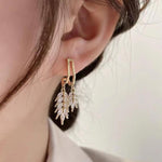 Shiny Leaf Earrings