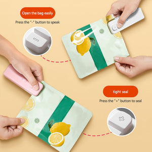 2-in-1 Magnetic Food Sealer