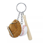 ⚾Mini Baseball Glove Set Charm Keychain(🔥Hot Sale For Baseball Lovers❤️)