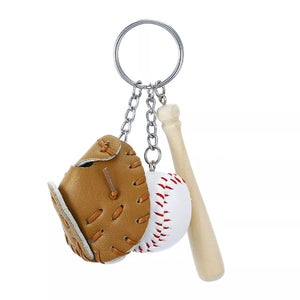 ⚾Mini Baseball Glove Set Charm Keychain(🔥Hot Sale For Baseball Lovers❤️)