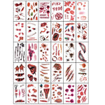 Halloween Horror Party Tattoo Stickers