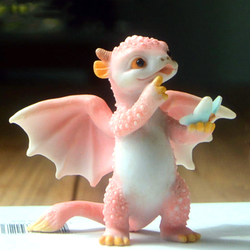 Mini Cute Dragon Statue Decoration