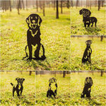 🐕Metal Dog Silhouette Garden Decoration