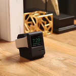 Silicone watch charging stand