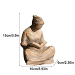 🎄Sweet Hour of Prayer, beautiful hand cast inspirational sculpture of woman praying