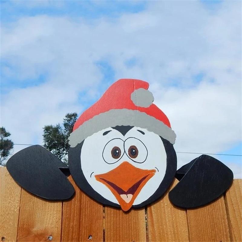 (🎅Early Xmas Sale - Save 50% OFF🎅) Christmas Themed Fence Decoration