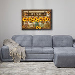 Butterfly Sunflowers Wall Art