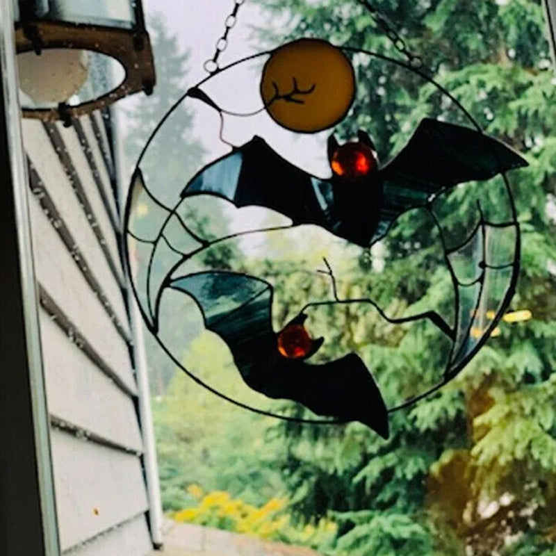 Halloween Atmosphere Colored Window Suncatcher Decoration