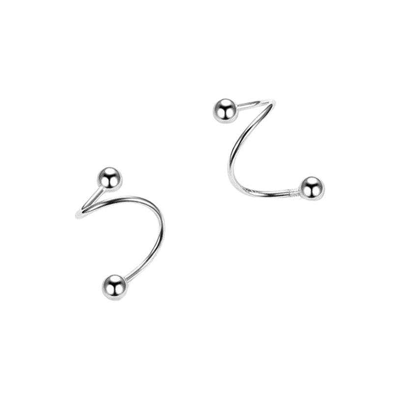 Spiral Stud Earrings