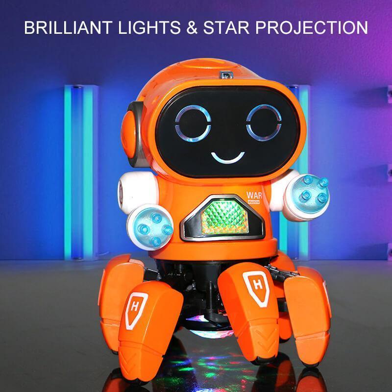 Electric Singing Dancing Lighting Robot Toy