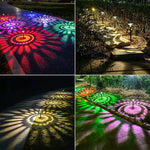 Solar Powered Colorful Outdoor Lighting