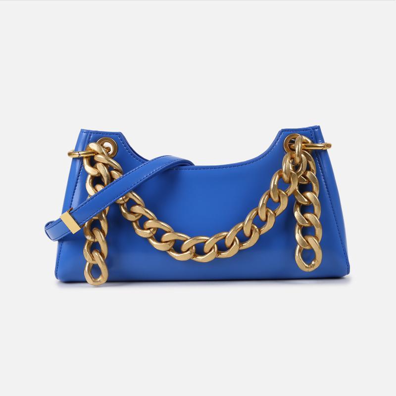 Crocodile Baguette chain Bag