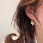 Shiny Leaf Earrings