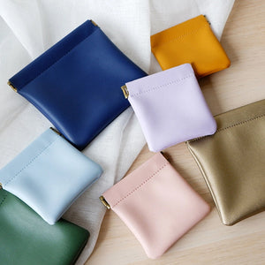 PU Leather Pocket Cosmetic Bag