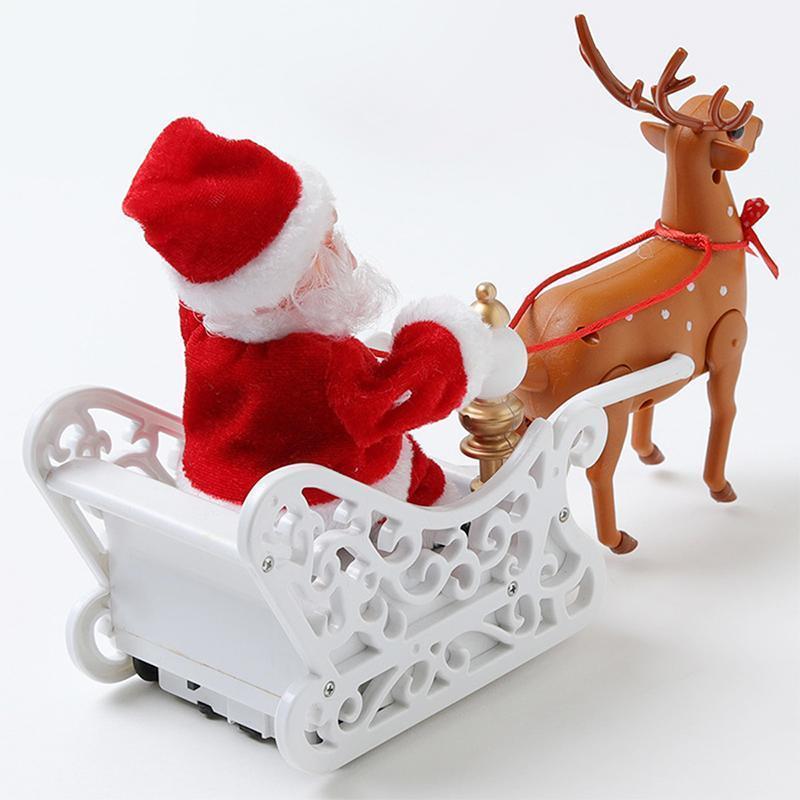 Electric Santa Claus Toys Music Deer