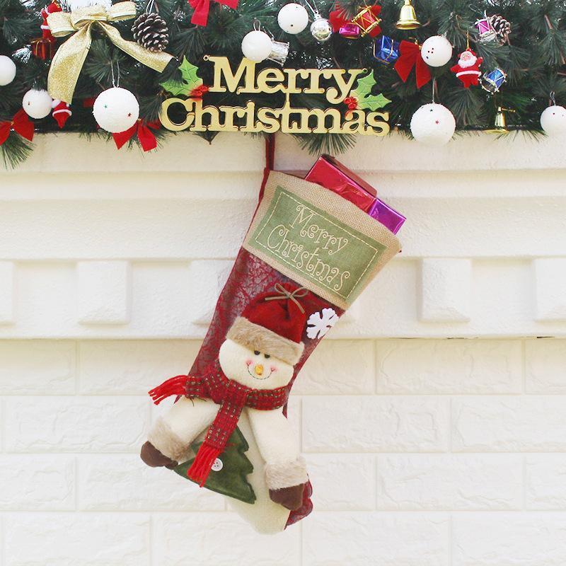 Christmas Socks Gift Bag