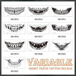 Halloween Horror Party Tattoo Stickers