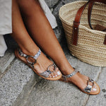 Buckle Flat Heel Sandals