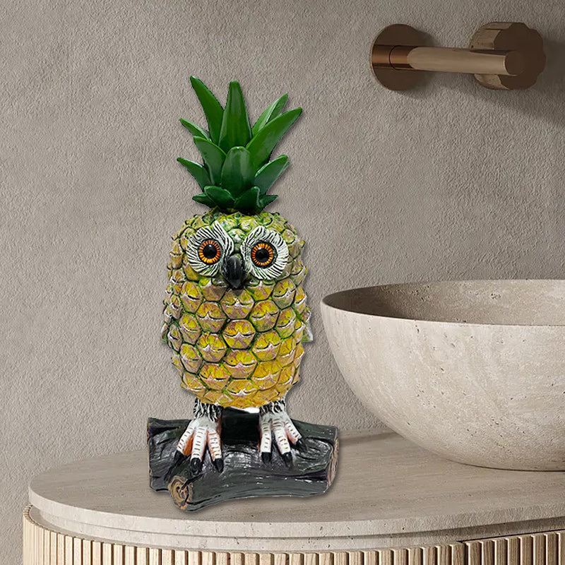 Pineapple Owl Resin Crafts