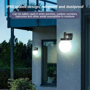 Solar Wall Sphere Lamp(2 pcs)