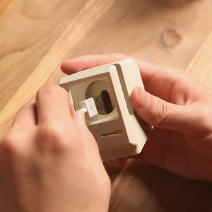 Silicone watch charging stand