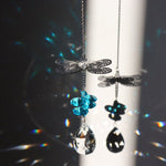 Crystal Dragonfly Suncatcher