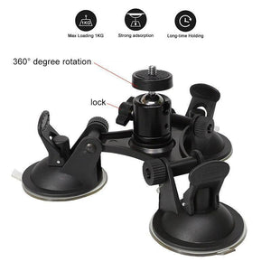 Three-Leg Suction Cup Stabilization Bracket