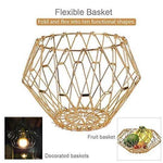 Collapsible Stainless Steel Wire Basket